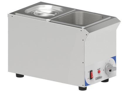 Bain-marie pour sauce 2 x GN 1/6 - Compact