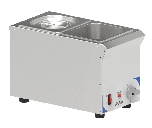 Bain-marie pour sauce 2 x GN 1/6 - Compact