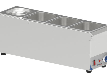 Bain-marie for sauce 4 x GN 1/6 - Compact