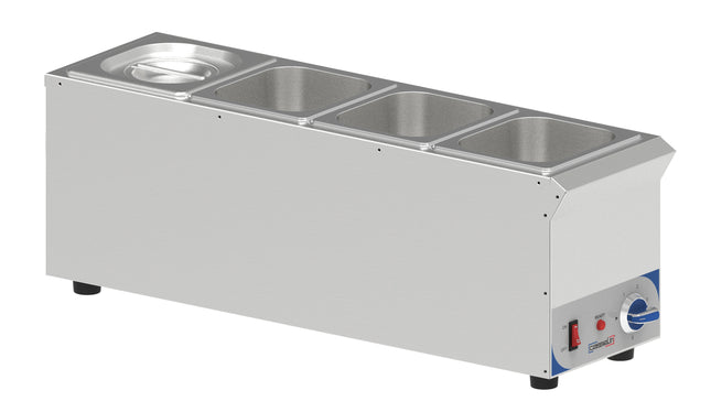 Bain-marie pour sauce 4 x GN 1/6 - Compact