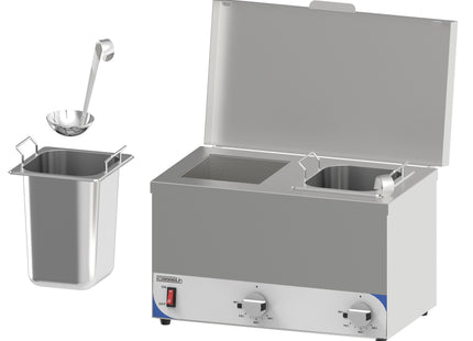 Bain-marie for sauce - Compact 2 tanks