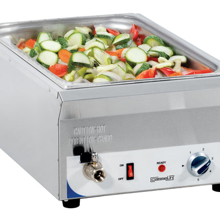 Bain-Marie mit Ablasshahn GN 1/1 - 100 mm