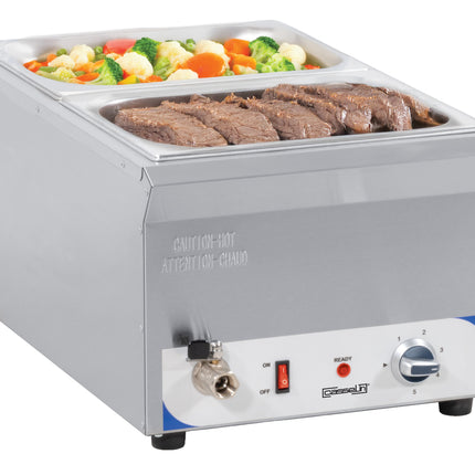 Bain-Marie mit Ablasshahn GN 1/1 - 150 mm