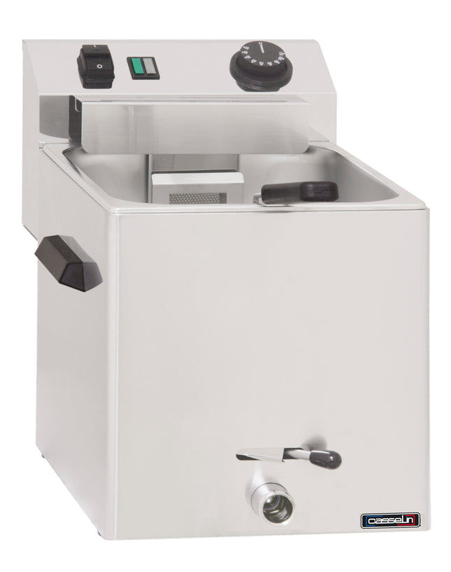 Cuiseur à pâtes électrique avec robinet de vidange 1 panier