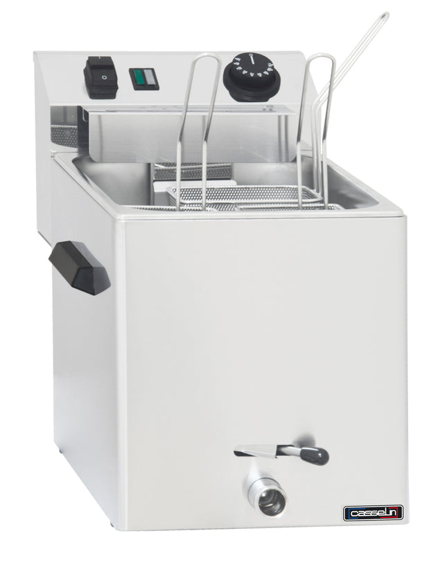 Cuiseur à pâtes électrique avec robinet de vidange_x000B_3 paniers