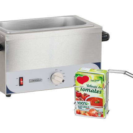 Milk / Sauce pack heater 3 x 1 liter