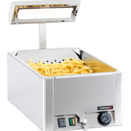 Pommes frites-varmer GN 1/1 med keramisk varmeelement