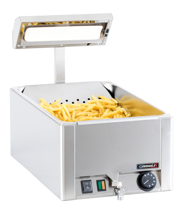 Pommes frites-varmer GN 1/1 med keramisk varmeelement