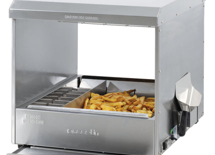 Frituurwarmer met kwarts dubbele verwarmingsdoorvoer M