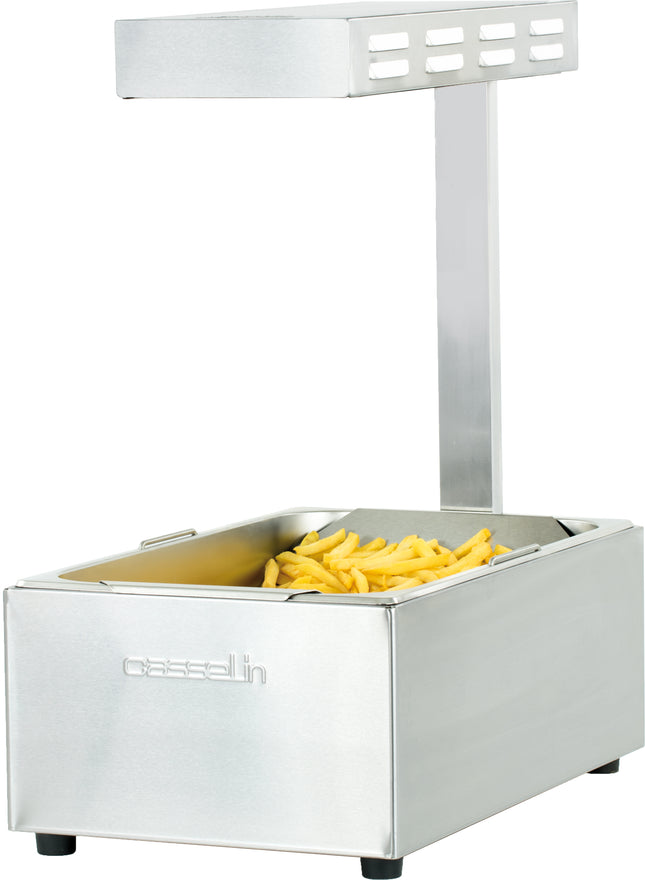 Pommes frites-varmer GN1/1 med infrarød lampe