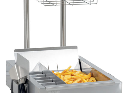 Pommes fritesvärmare med kvarts