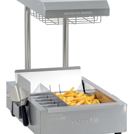 Pommes frites-varmer med kvarts