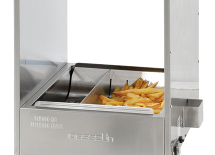 Pommes frites med quartz dobbeltvarmegennemløb S