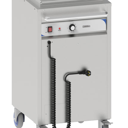 Mobile heated plate dispenser