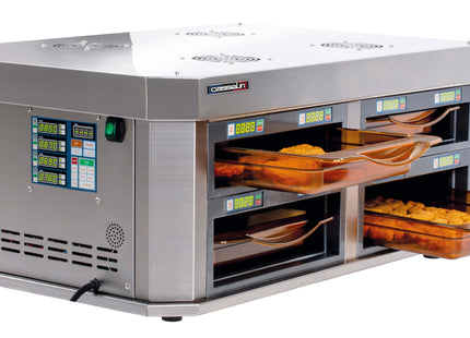 Storage and temperature holding cabinet horizontal