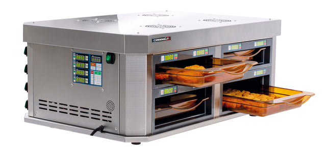Storage and temperature holding cabinet horizontal