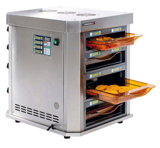 Storage and temperature holding cabinet vertical