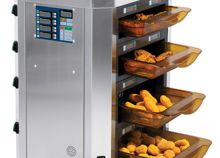 Opbevarings- og temperaturholdeskab lodret S - 4 beholdere