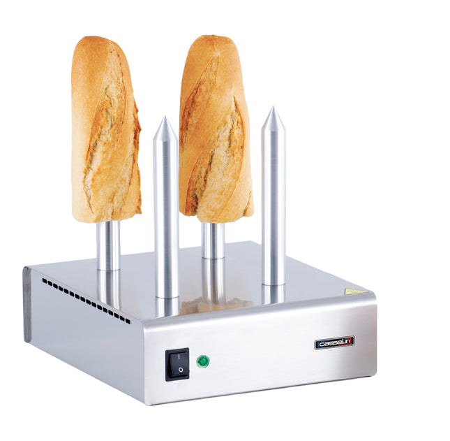 Grille-pain à hot dog 4 pointes