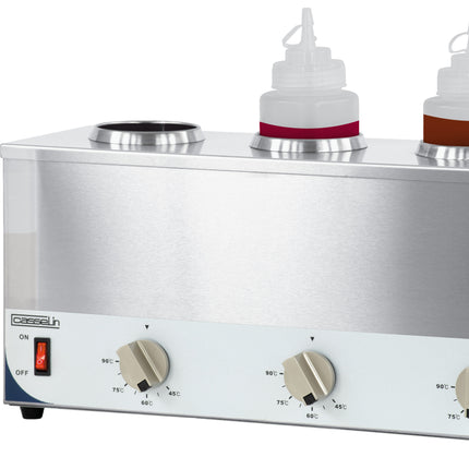 Topping warmer triple