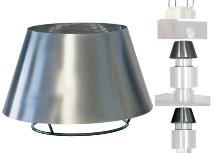 Stainless steel chimney dome (CBQ-060 & CBQ-075)