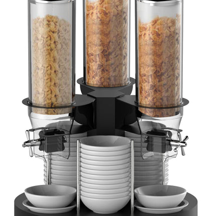 3-rør Morgenmad dispenser - roterende - dispenser