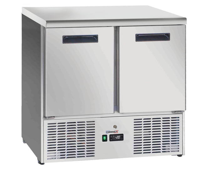 Negative refrigerated serving table 2 doors
