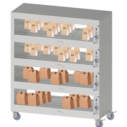 Mobile heated shelf 180