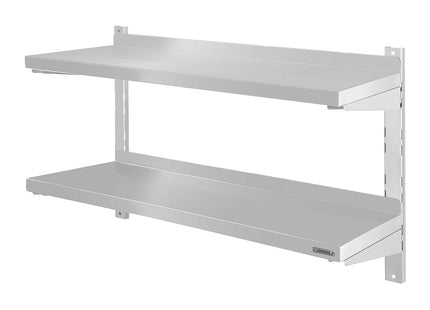 Wall shelf stainless steel 1200 mm