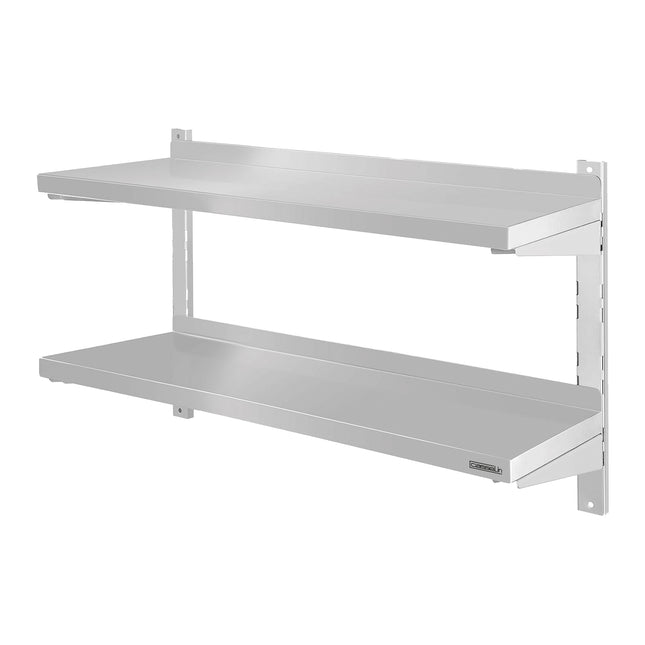 Etagère murale inox 2000 mm