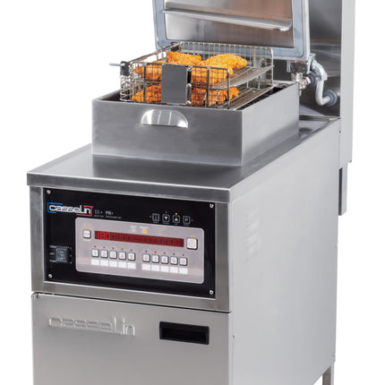 Friteuse électrique à pression avec filtration 25 litres 14kW
