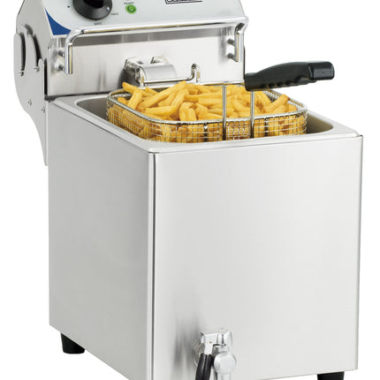 Friteuse met aftapkraan 7 liter