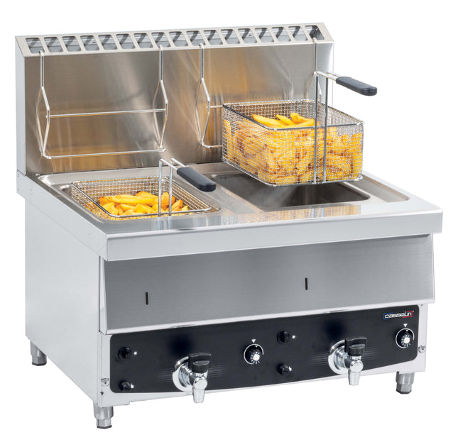 Gas Fryer 2x10 liters