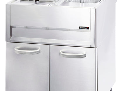 Electric freestanding fryer 2 x 13 liters