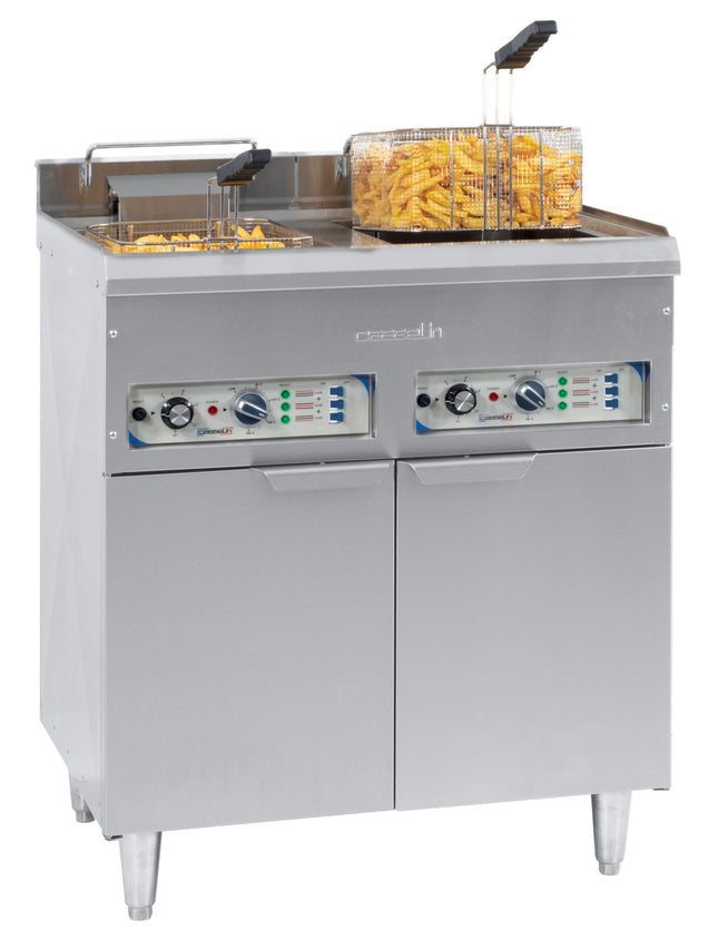 Freestanding fryer 2 x 16 liters