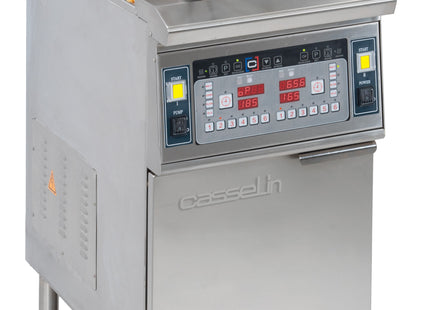 Electric fryer with filtration 2 x 12 liters 17kW
