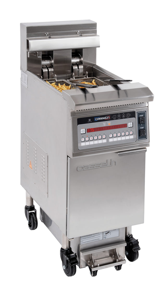 Electric fryer with filtration 22 liters