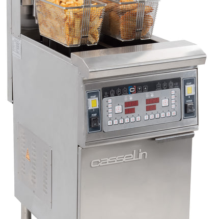 Friture - EL med automatisk løft og filtrering 2 x 12 liter