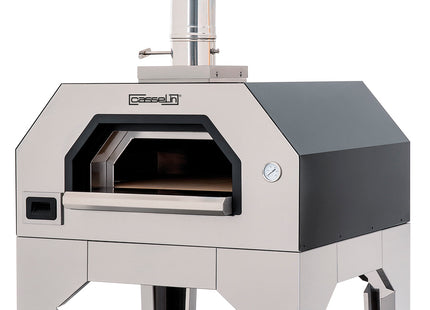 Wood fired pizza oven 4 pizzas 35 cm