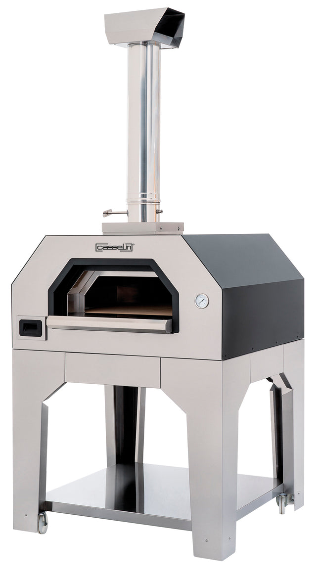 Wood fired pizza oven 4 pizzas 35 cm