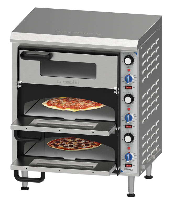 Electric pizza oven 3 chambers 35 cm