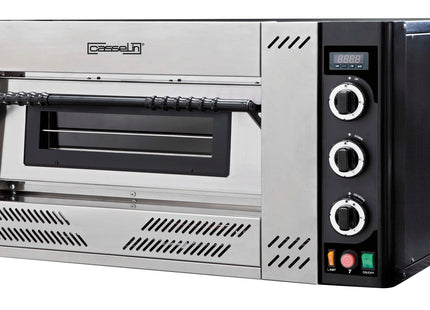 Gas pizza oven 6 pizzas 30 cm