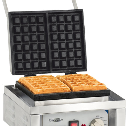 Gaufrier professionnel ouverture 90°