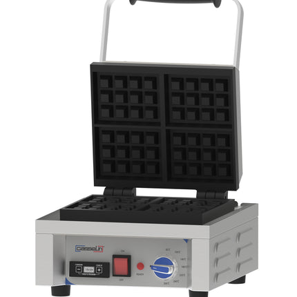 Waffle maker 90° opening - 4 mini waffles
