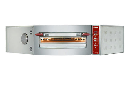 Electric oven, corner unit, 1 room, 8 pizzas Ø 350 mm