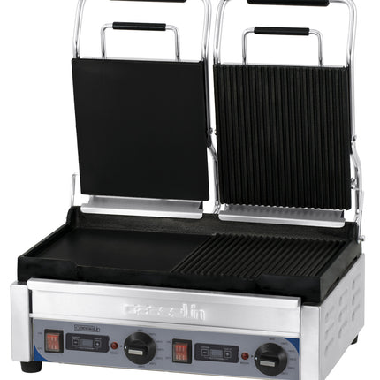 Dobbeltkontaktgrill Premium blandet med timer