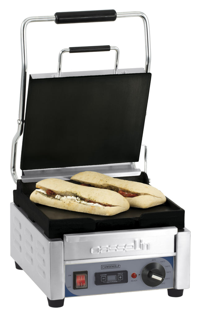 Contact grill Premium petit lisse - lisse avec minuterie