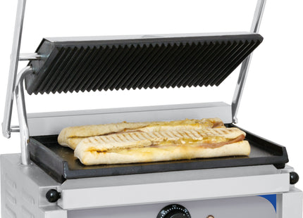 Kontakt grill rillede - glatte plader