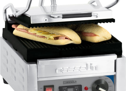 Kontakt grill Premium lille rillet - rillet med timer