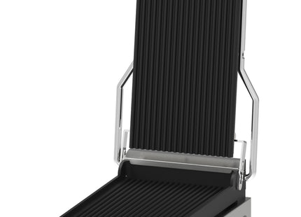 Kontakt grill Premium rillet - rillet med timer - XS